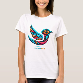 Songbird Nightingale met tekst Next Level Vocals T-shirt