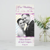 Songbird Shabby Chic WEDDING Programme (Debout devant)