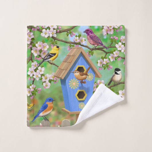 Songbirds Lily Garden Birdhouse (Gant de toilette)