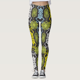 Songket Tenun: traditioneel Indonesisch motief. Leggings