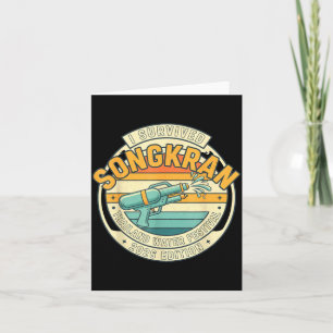 Songkran 2026 Overlever Grappig Thais Nieuwjaar  Kaart