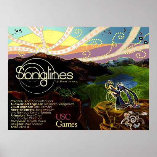Songlines Poster (Devant)