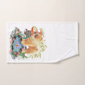 SONGMAO la serviette de toilette ou les pièces ind (Serviette à main)