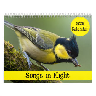 Songs in Flight: 2026 Bird Photography Calendar Kalender