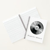Songwriter's Notebook, album, gepersonaliseerd Notitieboek (Binnen)