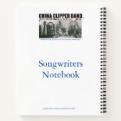 Songwriting Journal Notitieboek (Achterkant)