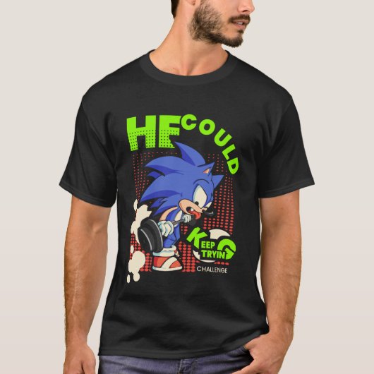 Sonic Edition: Hij kan T-shirt (Voorkant)