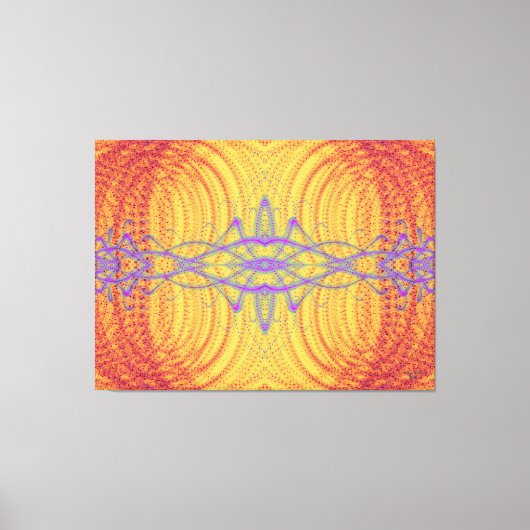 Sonic Kiss Canvas Afdruk (Voorkant)