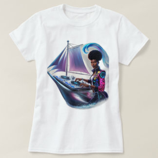 Sonic Navigator: DJ stuurt door geluidsgolven T-shirt