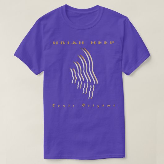 SONIC ORIGAMI URIAH HEEP T-SHIRT (Design voorkant)