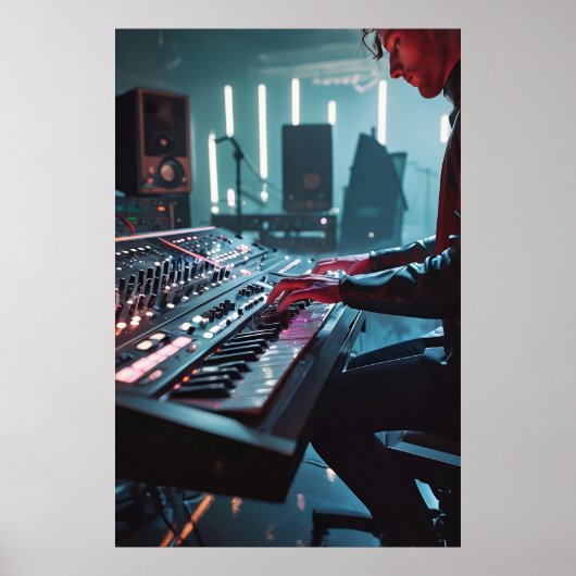 Sonic Pulse Poster (Voorkant)