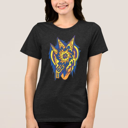 Sonic Star Tri-Blend Shirt (Voorkant)