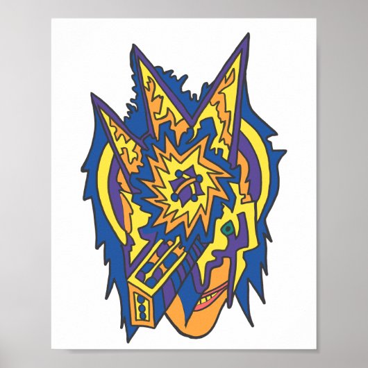 Sonic ster poster (Voorkant)