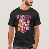 Sonic The Hedgehog Amy Roos Multi Pose Poster T-shirt (Voorkant)