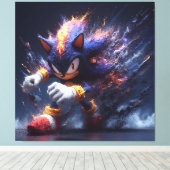 Sonic Toice Canvas Afdruk (Insitu (Houten vloer))
