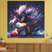 Sonic Toice Canvas Afdruk (Insitu (Woonkamer))