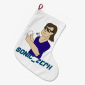 Sonic_Zeph Grote Kerstsok (Voorkant (Hangend))