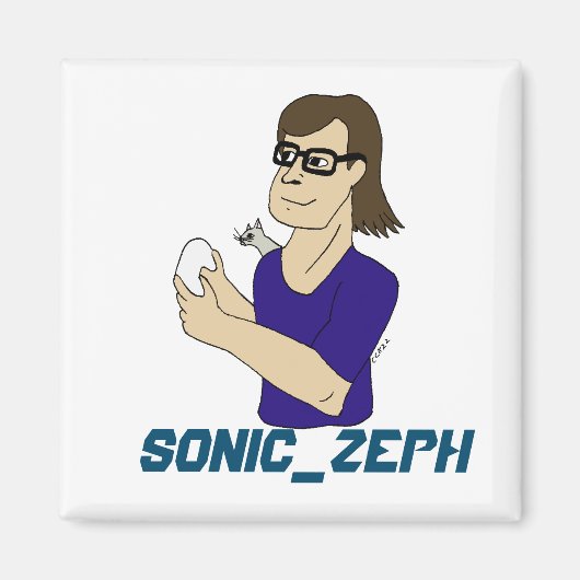 Sonic_Zeph Magneet (Voorkant)