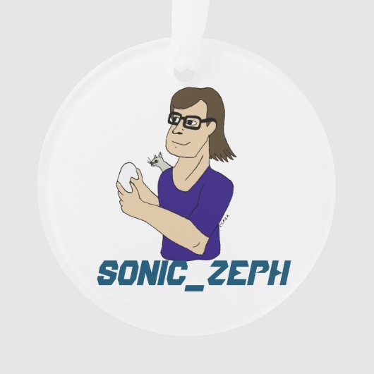 Sonic_Zeph Ornament (voorkant)