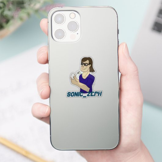 Sonic_Zeph Sticker (Telefoon)