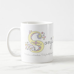 Sonja letter S: monogram mok