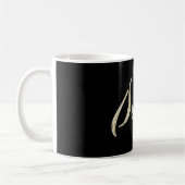 Sonja white gold Handwriting Tasse de café (Gauche)
