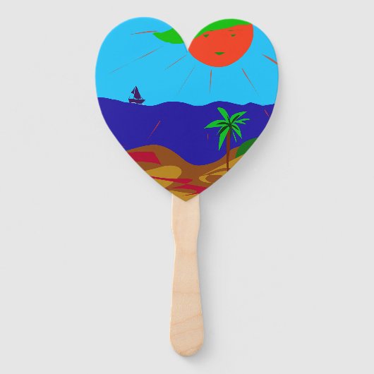 Sonne und Meer Handwaaier (Achterkant)