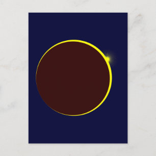 Sonnenfinsternis Eclipse Briefkaart