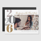 Sonnerie dans le Carte photo Fiançailles du Nouvel (Devant / Derrière)