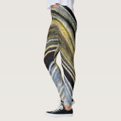 Sonneries de Saturne leggings métalliques (Gauche)