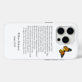 Sonnet # 18 van William Shakespeare Case-Mate iPhone Case (Achterkant (horizontaal))