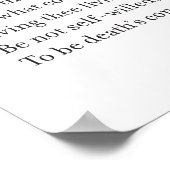 Sonnet 6 door William Shakespeare Poster (Hoek)