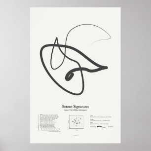 Sonnet Handtekeningen: Sonnet 73 Poster