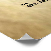 Sonnet No. 18 van William Shakespeare Poster (Hoek)