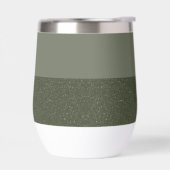 Sonnette à deux tons vert mousse moderne - personn (Gauche)