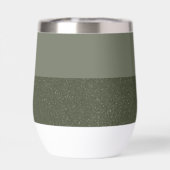 Sonnette à deux tons vert mousse moderne - personn (Arrière)