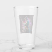 Sonnette en verre de peinture Samurai (Dos)