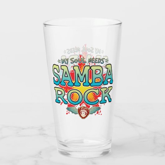Sonnette en verre Samba Rock (Dos)