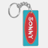 SONNY Acrylische Sleutelhanger (Voorkant Links)