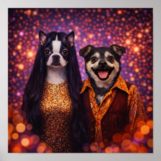 "Sonny & Cher" Poster (Voorkant)