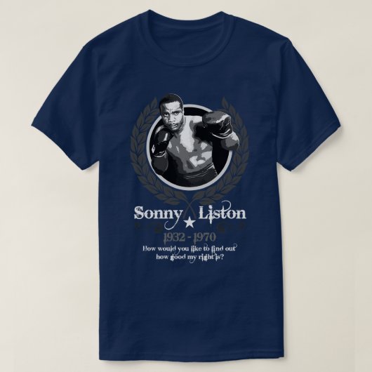 Sonny Liston T-shirt (Design voorkant)