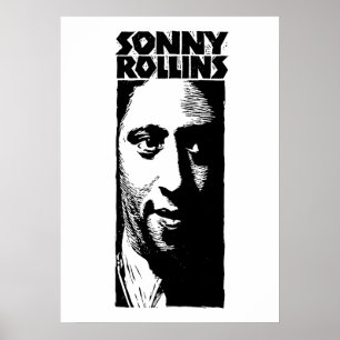 Sonny Rollins geïllustreerd Poster