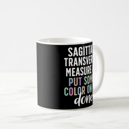 Sonograaf echografie week koffiemok (Voorkant rechts)