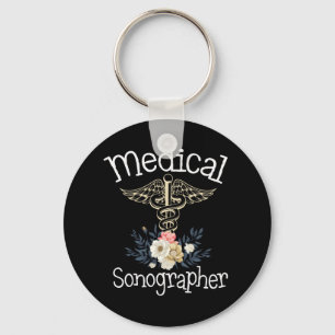 Sonografe medische sonografie sleutelhanger