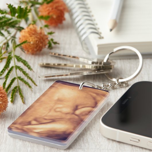 Sonogram New Daddy Sleutelhanger (Voorkant Rechts)