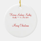 Sonogram Ornament (Achterkant)