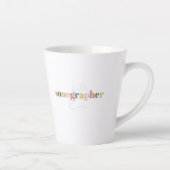 Sonographer Café Mug /Sonographie Café / Cadeau (Droite)
