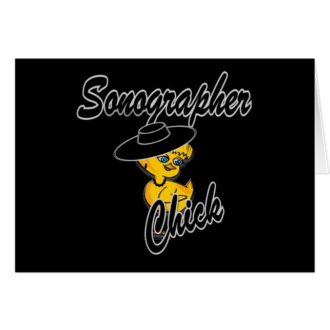 Sonographer Chick #4 (Voorkant Horizontaal)