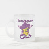 Sonographer Chick #9 Matglas Koffiemok (Links)