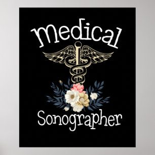 Sonographer Cute Sonography Gift Poster
